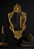 Miroir mural baroque italien doré – Florence, années 1960-1970