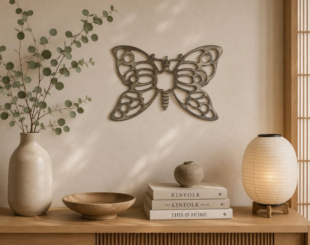 Papillon Mural Vintage Leonard – Italie, années 1970