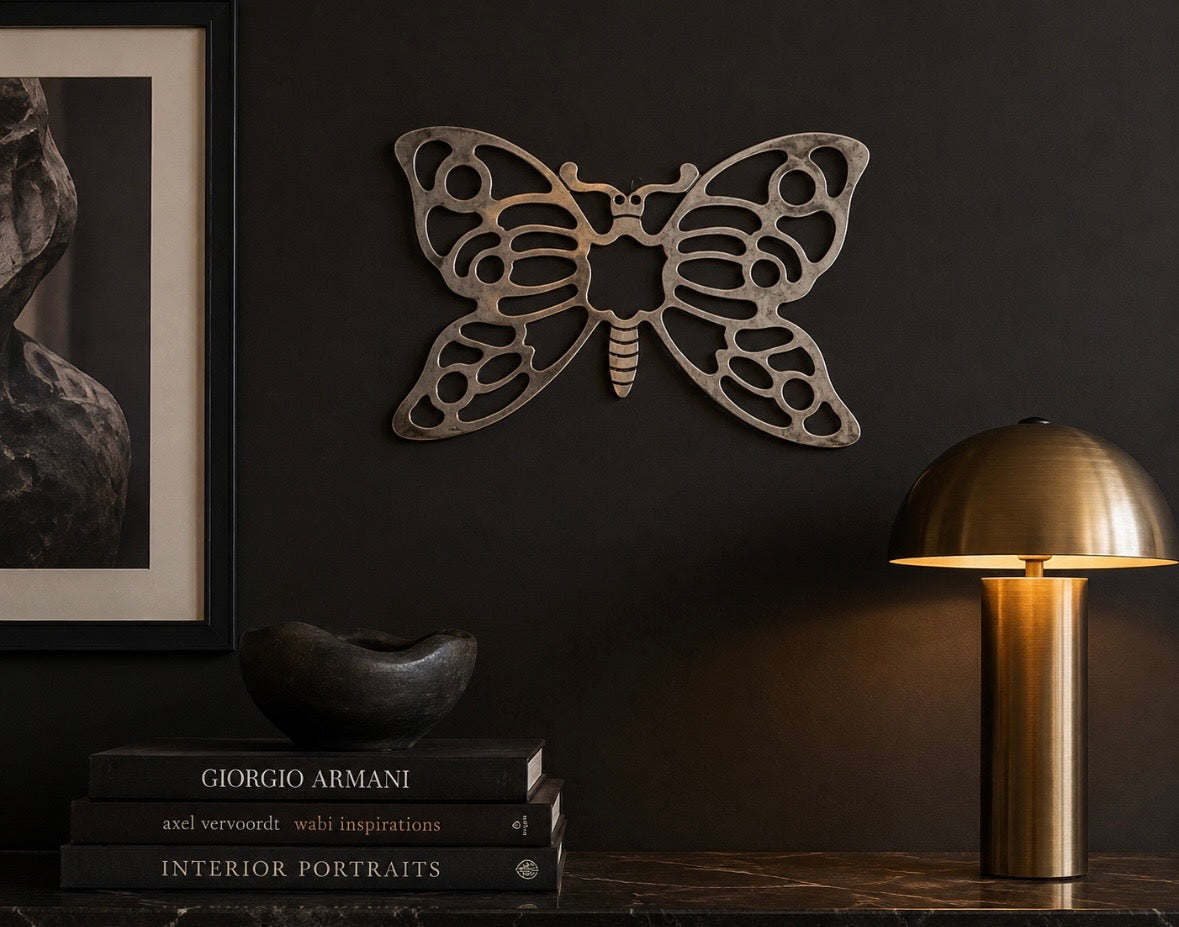 Papillon Mural Vintage Leonard – Italie, années 1970
