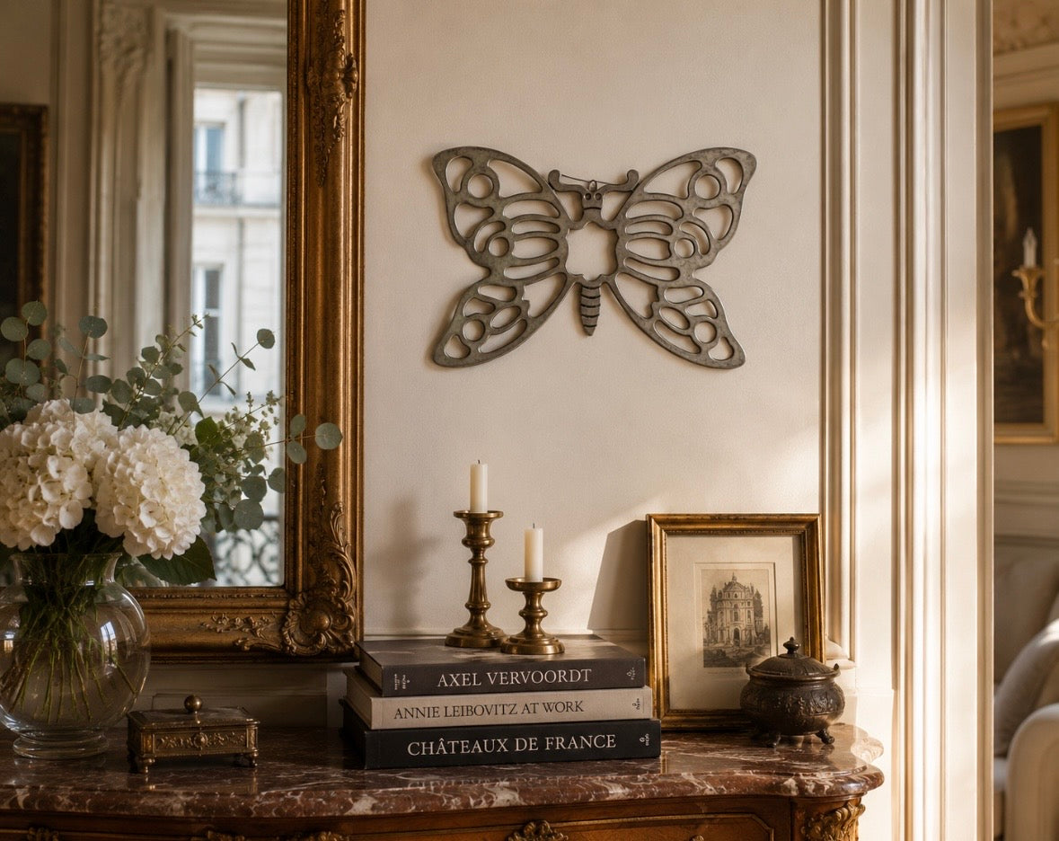 Papillon Mural Vintage Leonard – Italie, années 1970