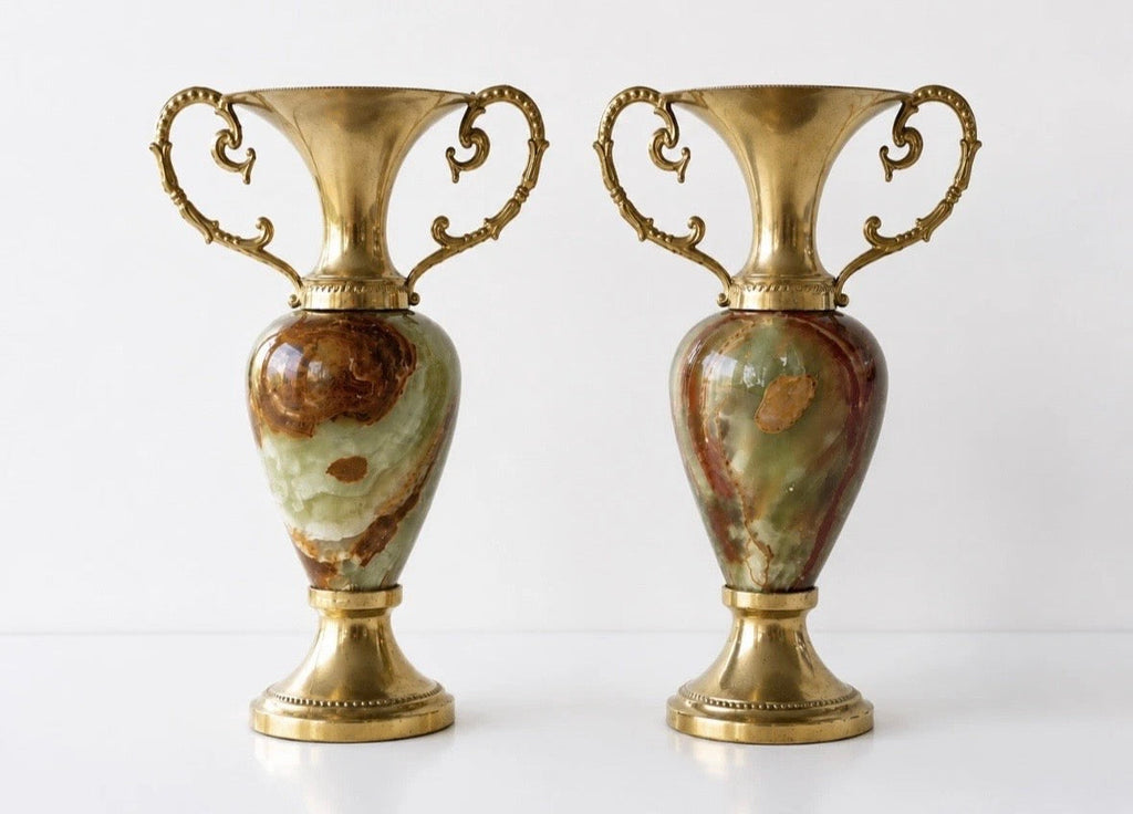 Vase Tourbillon Vintage 70s — Verre Design Sculptural Swirl Glass Vase