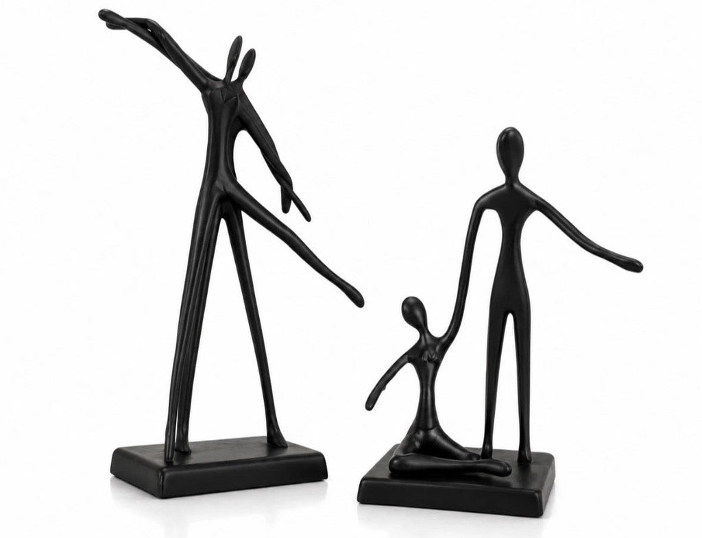 Lot 2 Sculptures Couple Dansant Années 70 — 70s Dancing Couple Sculptures