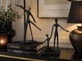 Lot 2 Sculptures Couple Dansant Années 70 — 70s Dancing Couple Sculptures
